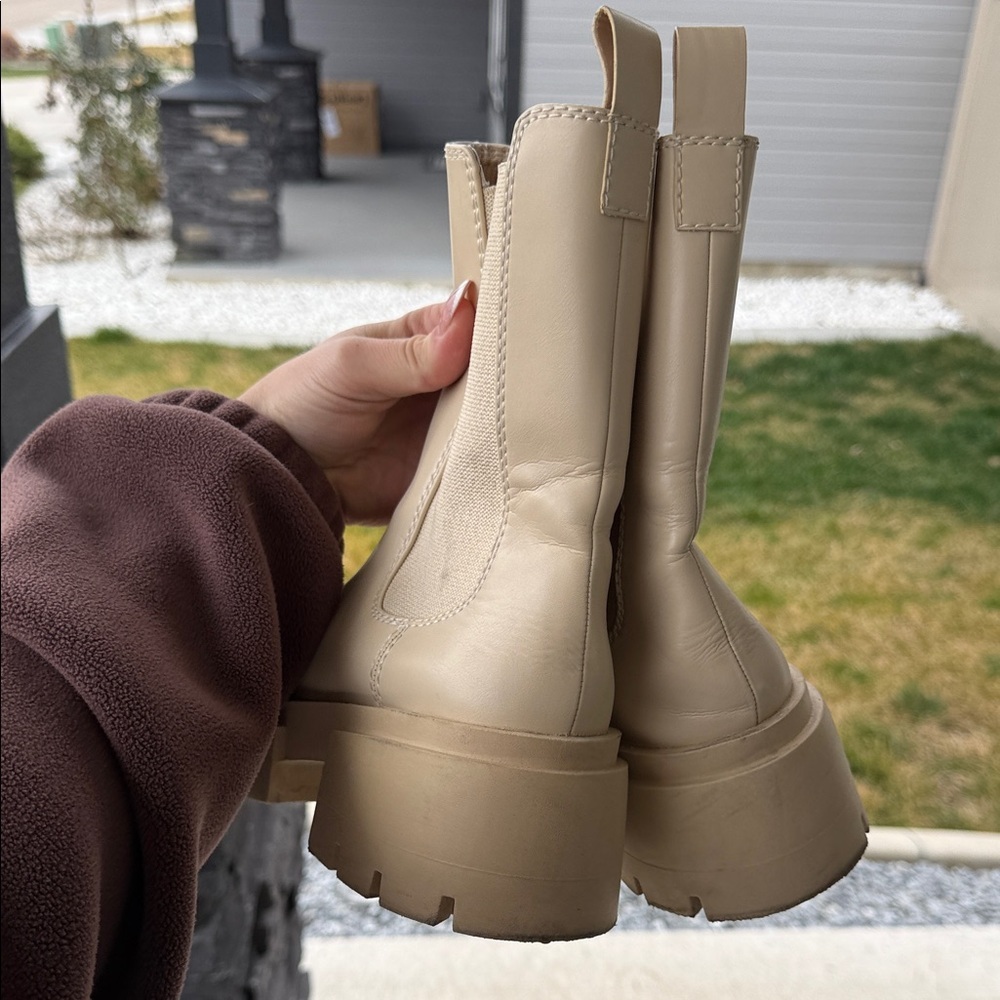 H&M Beige Ankle Booties - Picture 3 of 6